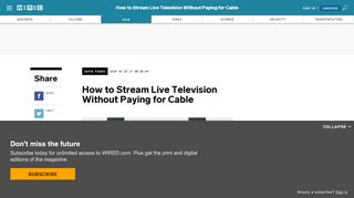 
                            2. How to Stream Live Television Without Paying for Cable: YouTube TV ...