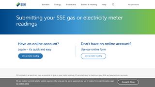 
                            10. How to Submit a Gas or Electricity Meter Reading - SSE