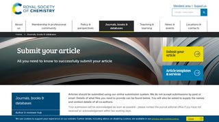 
                            4. How to submit an article - Royal Society of Chemistry