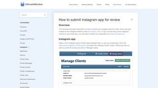 
                            4. How to submit Instagram app for review - Documentation | Ultimate ...