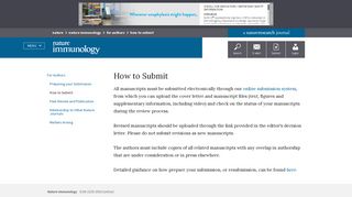 
                            2. How to Submit | Nature Immunology