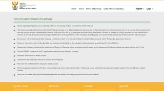 
                            6. How to Submit Return of Earnings - Compensation Fund
