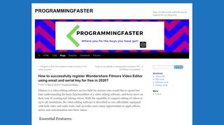 
                            9. How to successfully register Wondershare Filmora Video Editor ...
