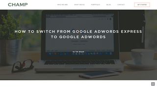 
                            11. How to switch from Google AdWords Express to Google AdWords