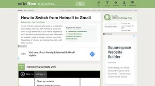 
                            5. How to Switch from Hotmail to Gmail: 11 Steps (with Pictures)