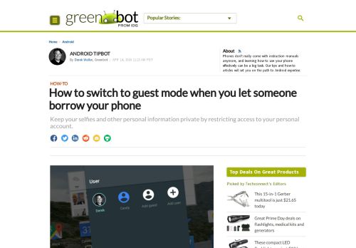 
                            2. How to switch to guest mode when you let someone borrow your ...