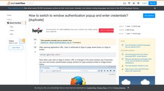 
                            2. How to switch to window authentication popup and enter credentials ...