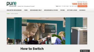 
                            6. How To Switch Your Broadband | Pure Telecom