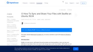 
                            9. How To Sync and Share Your Files with Seafile on Ubuntu 18.04 ...