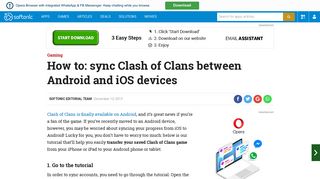 
                            13. How to: sync Clash of Clans between Android and iOS devices - Softonic