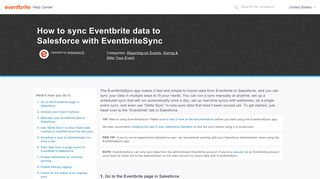 
                            12. How to sync Eventbrite data to Salesforce with EventbriteSync ...