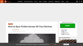 
                            5. How to Sync Firefox Across All Your Devices - groovyPost