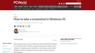 
                            13. How to take a screenshot in Windows 10 | PCWorld