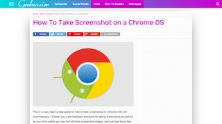 
                            7. How To Take Screenshot on a Chrome OS - Geekeasier