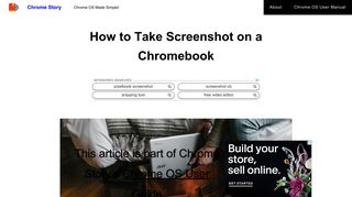 
                            4. How to Take Screenshot on a Chromebook - Chrome Story