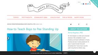 
                            4. How To Teach Boys To Pee Standing Up | Potty Training Boys