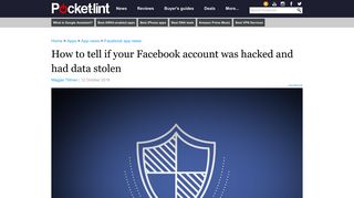 
                            3. How to tell if your Facebook account was hacked and had data stolen