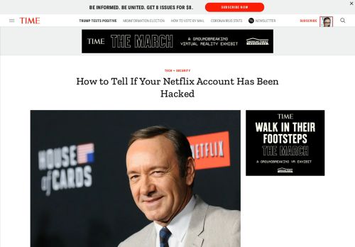 
                            5. How to Tell If Your Netflix Account Has Been Hacked | Time