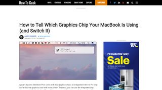 
                            10. How to Tell Which Graphics Chip Your MacBook Is Using (and Switch It)