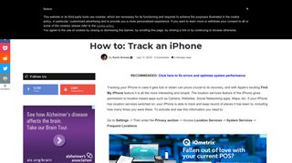 
                            10. How to: Track an iPhone - Appuals.com