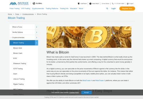 
                            8. How to trade Bitcoin - Learn Bitcoin Trading | AvaTrade