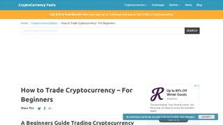 
                            11. How to Trade Cryptocurrency - For Beginners - CryptoCurrency Facts