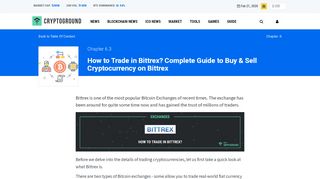 
                            9. How to Trade in Bittrex? Complete Guide to Buy & Sell Cryptocurrency ...