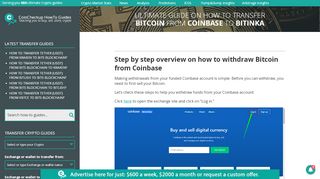 
                            12. How to transfer Bitcoin from Coinbase to BitInka? – CoinCheckup ...