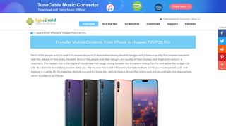 
                            12. How to Transfer from iPhone to Huawei P20/P20 Pro - SyncDroid