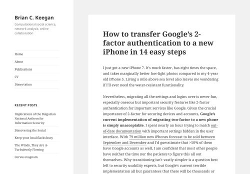 
                            9. How to transfer Google's 2-factor authentication to a new iPhone in 14 ...