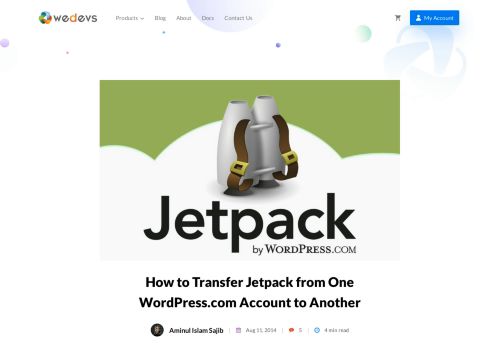 
                            9. How to Transfer Jetpack from One WordPress.com Account to Another ...