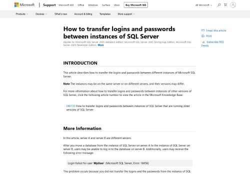 
                            12. How to transfer logins and passwords between instances of SQL Server