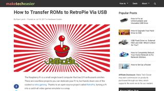 
                            11. How to Transfer ROMs to RetroPie Via USB - Make Tech Easier