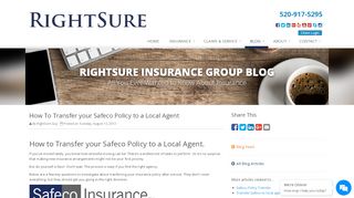 
                            9. How To Transfer your Safeco Policy to a Local Agent | RightSure ...