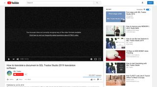 
                            8. How to translate a document in SDL Trados Studio 2019 translation ...