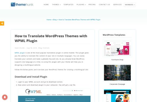 
                            11. How to Translate WordPress Themes with WPML Plugin - ThemeHunk