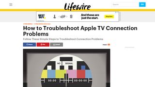 
                            6. How to Troubleshoot Apple TV Connection Problems - Lifewire