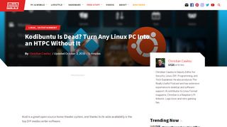 
                            11. How to Turn Any Linux PC Into a Kodi-Based HTPC With Kodibuntu