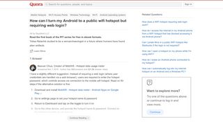 
                            5. How to turn my Android to a public wifi hotspot but requiring web ...