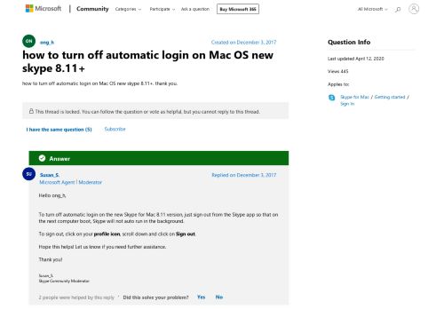 
                            1. how to turn off automatic login on Mac OS new skype 8.11+ ...