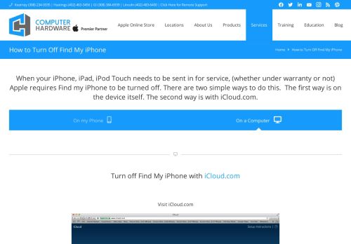 
                            1. How to Turn Off Find My iPhone | Computer Hardware