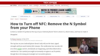 
                            4. How to turn off NFC, and why you might not want to - Tech Advisor