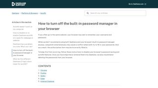 
                            9. How to turn off the built-in password manager in your ...