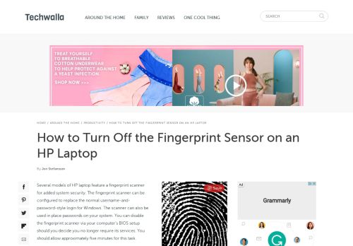 
                            13. How to Turn Off the Fingerprint Sensor on an HP Laptop | ...