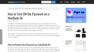 
                            12. How to Turn Off the Password on a MacBook Air - Solve Your Tech