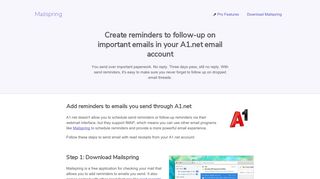 
                            10. How to turn on reminders for your A1.net email account - Mailspring