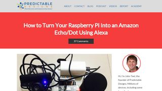 
                            6. How to Turn Your Raspberry Pi Into an Amazon Echo/Dot Using Alexa