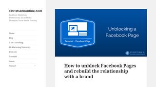 
                            12. How to unblock Facebook Pages to start receiving page updates again