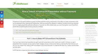 
                            12. How to Unlock A Password-Protected PowerPoint without Password