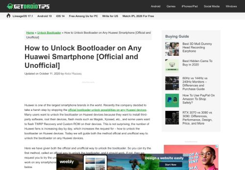 
                            7. How to Unlock Bootloader on Any Huawei Smartphone [Official and ...